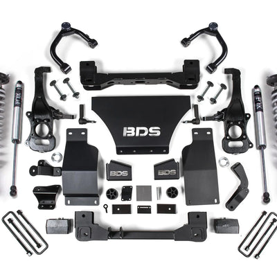 4-Inch Lift Kit with FOX 2.5 Performance Elite Coil-overs