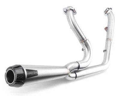 2-Into-1 Exhaust System w/ Carbon Fiber End Cap