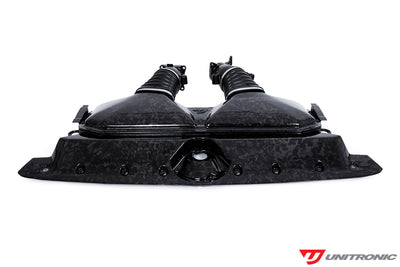 Carbon Fiber Intake System with 74mm Turbo Inlets