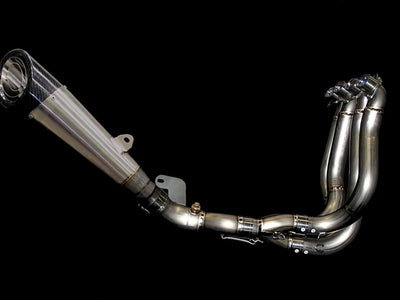 H2/H2R 48mm Full Titanium Exhaust System with Carbon End Cap