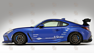 1440mm Swan Neck Carbon Rear Wing