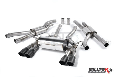Resonated Cat-Back Exhaust System with Twin 80mm GT80 Tips