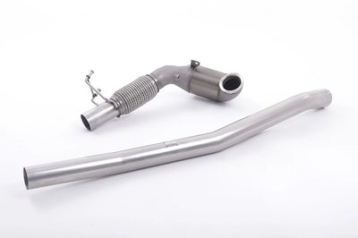 3-Inch Stainless Steel Downpipe w/ 200-Cell Race Catalyst