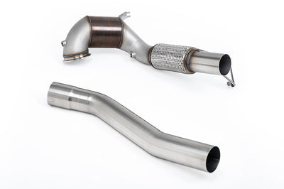 Golf Mk8 GTi Large Bore Downpipe & Hi-Flow Sports Cat