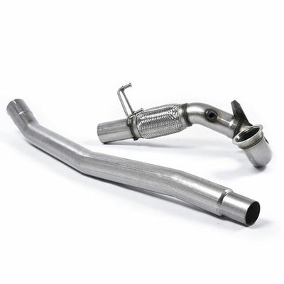 Cat-Back Exhaust System, Quad Polished Oval Tips