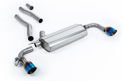 128ti F40 OPF/GPF-Back Exhaust w/ 115mm GT115 Trims