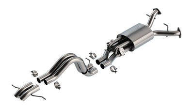 Cat-Back Exhaust System with Active Valves