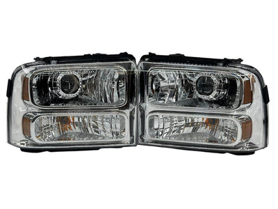 Bi-LED Projector Headlights with Amber Side Markers
