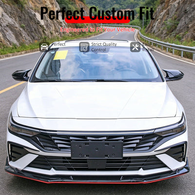 IKON Style Front Bumper Lip 3-Piece Kit