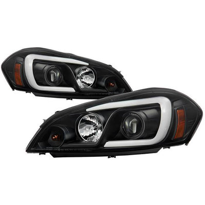 LED Black Smoke Switchback Projector Headlights
