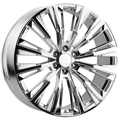 C37 24-Inch Chrome Cast Aluminum Wheel