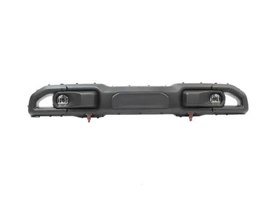 Winch-Capable Bumper with Removable Ends and Fog Lights