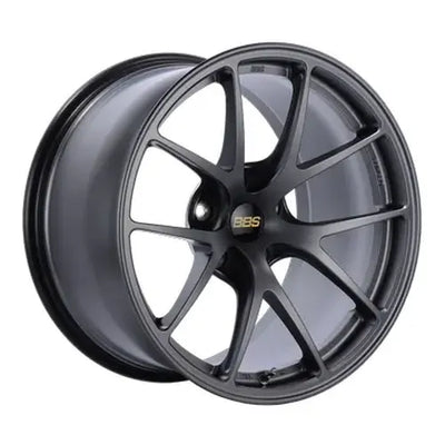 BBS RI-A 18x10 5x120 ET25 Matte Graphite Wheel -82mm PFS/Clip Required