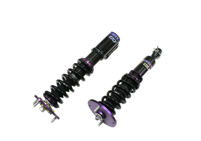 D2 Racing silver coilovers