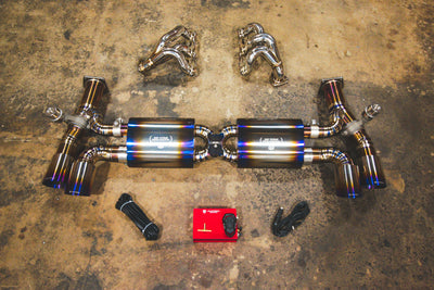 Porsche 991 Turbo FF Titanium Exhaust