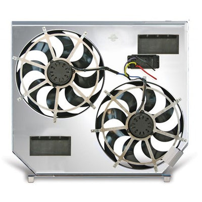 Fan Electric 15in DualSh rouded Puller Controls