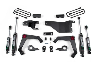 Zone Offroad silver shock absorber