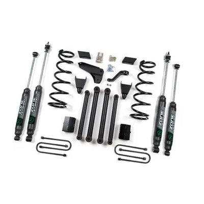 10-12 Dodge RAM 2500 5.0 Inch Coil Spring Lift Kit With 4-1/8 Axle With Nitro Shocks Zone Offroad