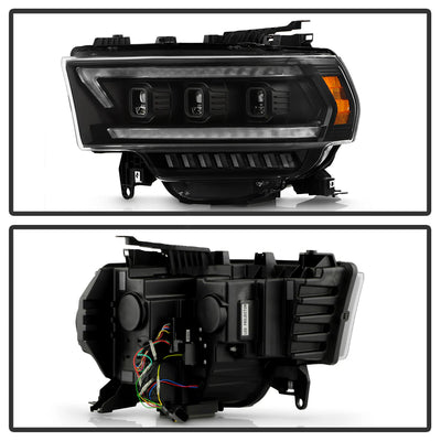 SPYDER black headlights