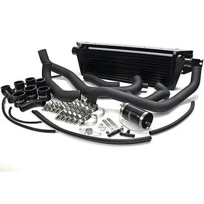 PERRIN 08-14 Subaru WRX Front Mount Intercooler Boost Tubes + Hardware - Red Tubes