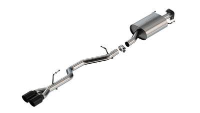 Borla black axle-back exhaust