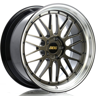 BBS black auto part
