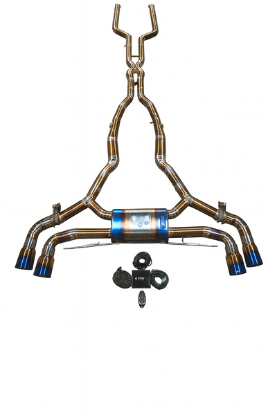 Valvetronic Designs titanium cat-back exhaust