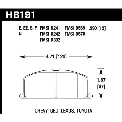 Hawk Performance auto part