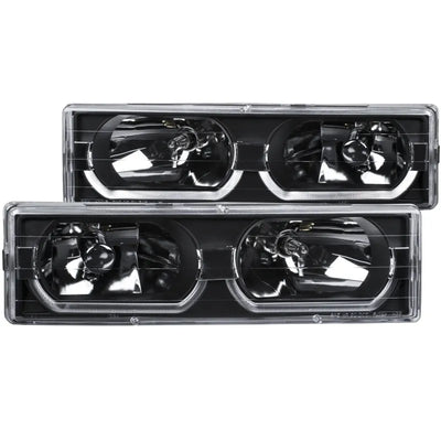 ANZO black headlights