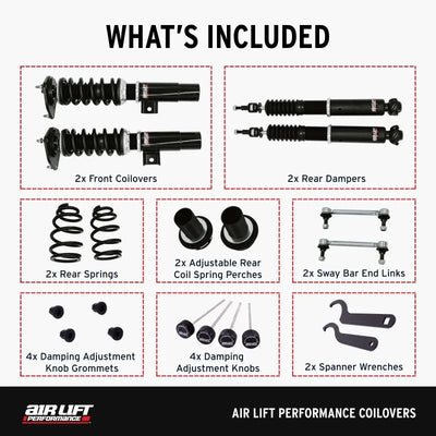 Air Lift coilovers