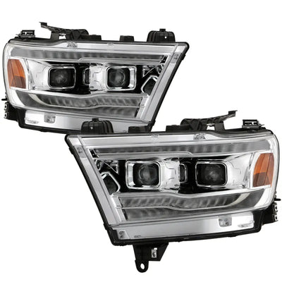 SPYDER chrome headlights
