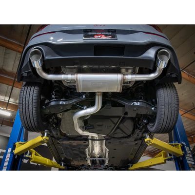 aFe polished cat-back exhaust