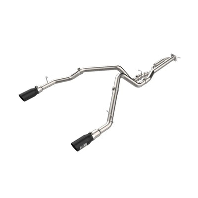 aFe black cat-back exhaust
