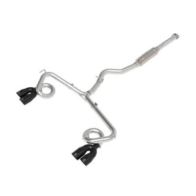 aFe black cat-back exhaust