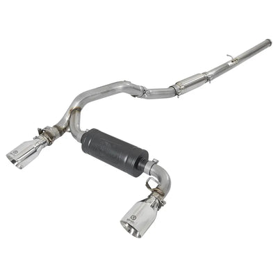 aFe polished cat-back exhaust