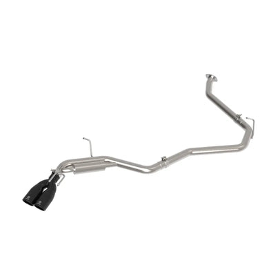 aFe black cat-back exhaust
