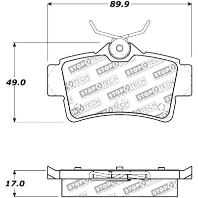 Stoptech auto part