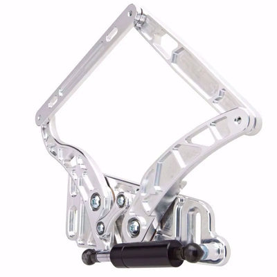 66-70 Charger/Belvedere/Roadrunner, 1972-1993 Dodge Truck Hood Hinge Kit - Solid Frame - Fiberglass - Natural