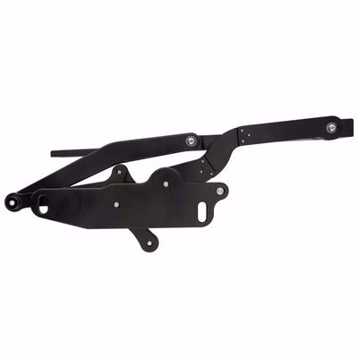 1970-1981 Firebird/Camaro Hood Hinge Kit - Solid Frame - Fiberglass - Black