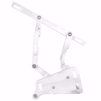 1970-1974 Challenger Hood Hinge Kit - Solid Frame - Steel - Natural