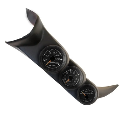 AutoMeter black gauge