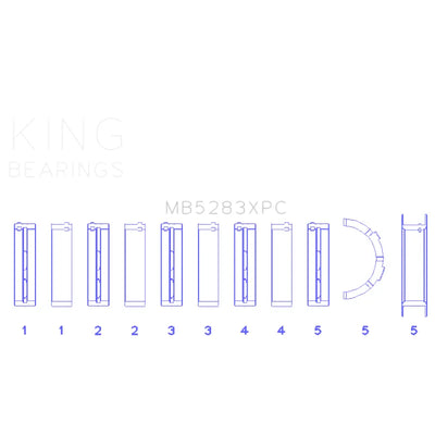 King Engine Bearings auto part