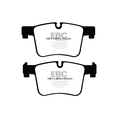 EBC red auto part