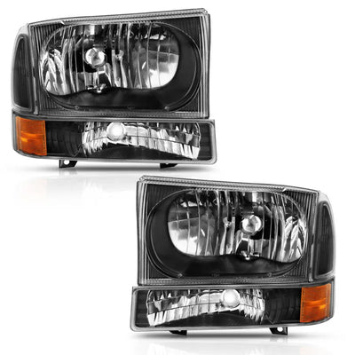 ANZO black headlights