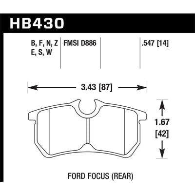 Hawk Performance auto part