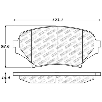 Stoptech auto part