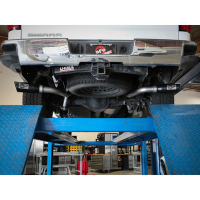 aFe black cat-back exhaust