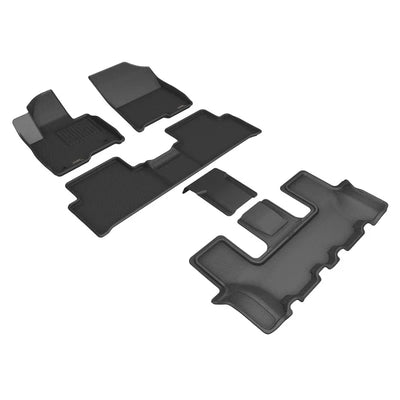 3D MAXpider black floor mats