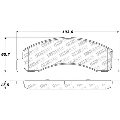 Stoptech auto part