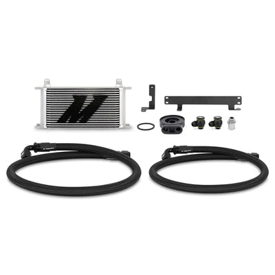 Mishimoto silver oil cooler